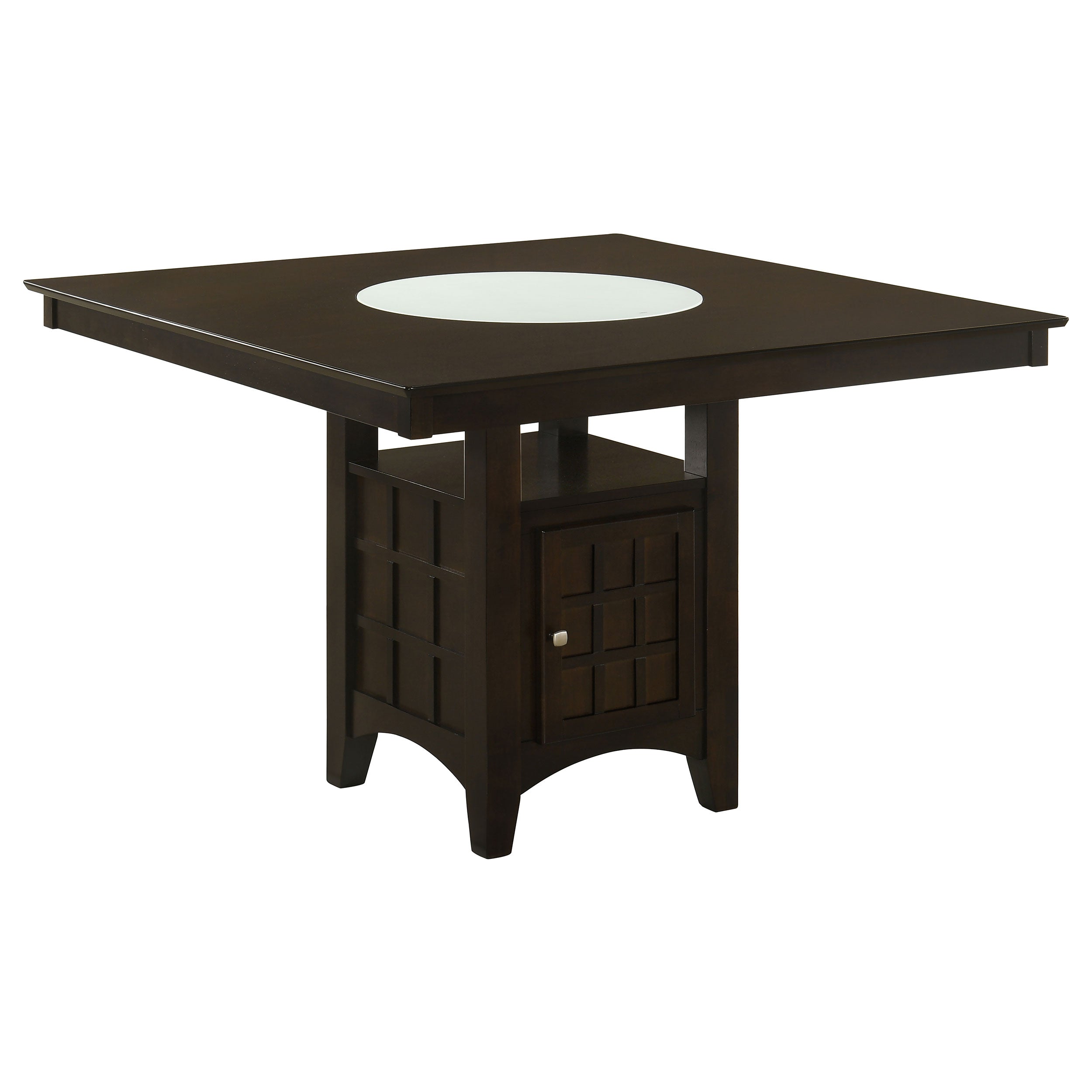 Gabriel  Square Counter Height Dining Set Cappuccino