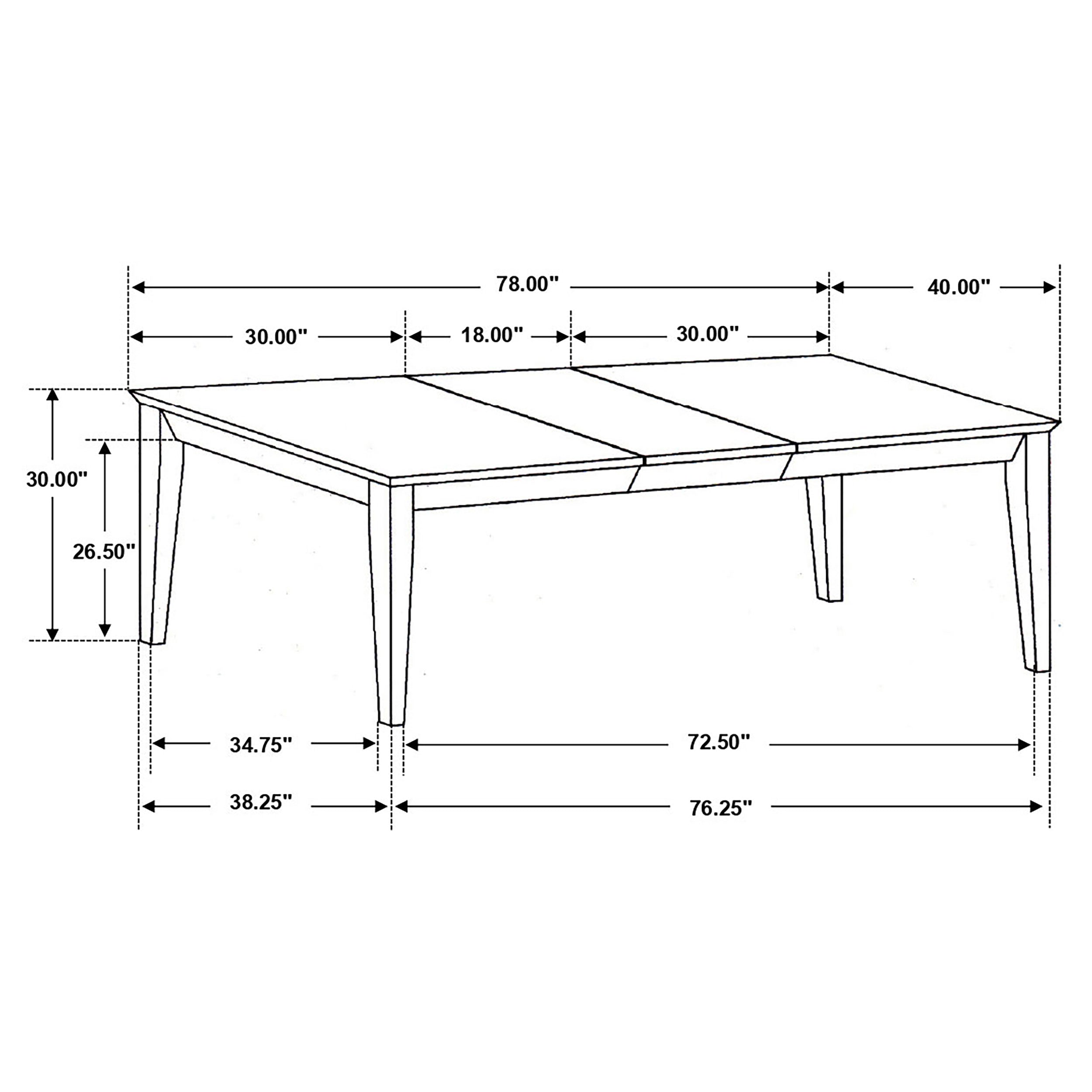 Louise  Dining Set Black and Cream