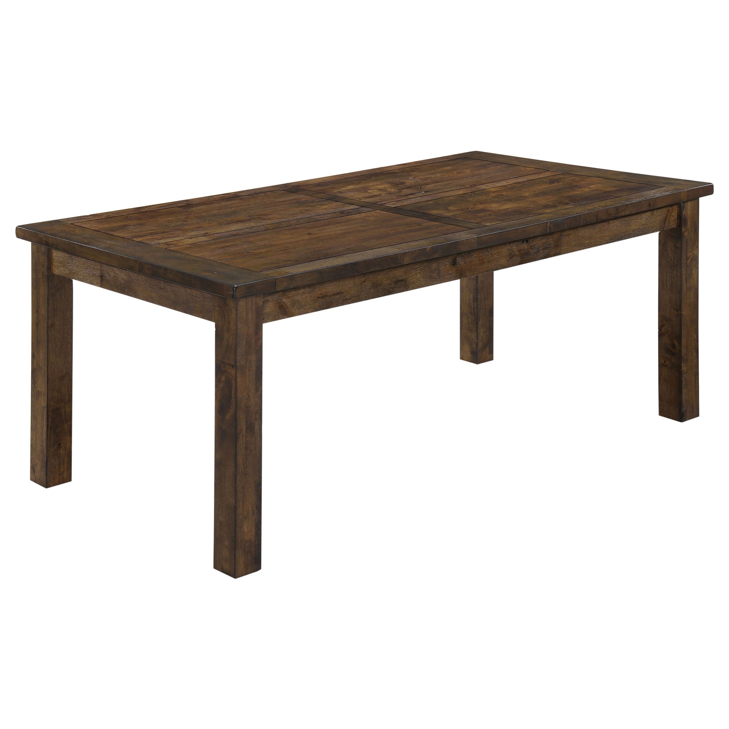 Coleman  Rectangular Dining Set Rustic Golden Brown