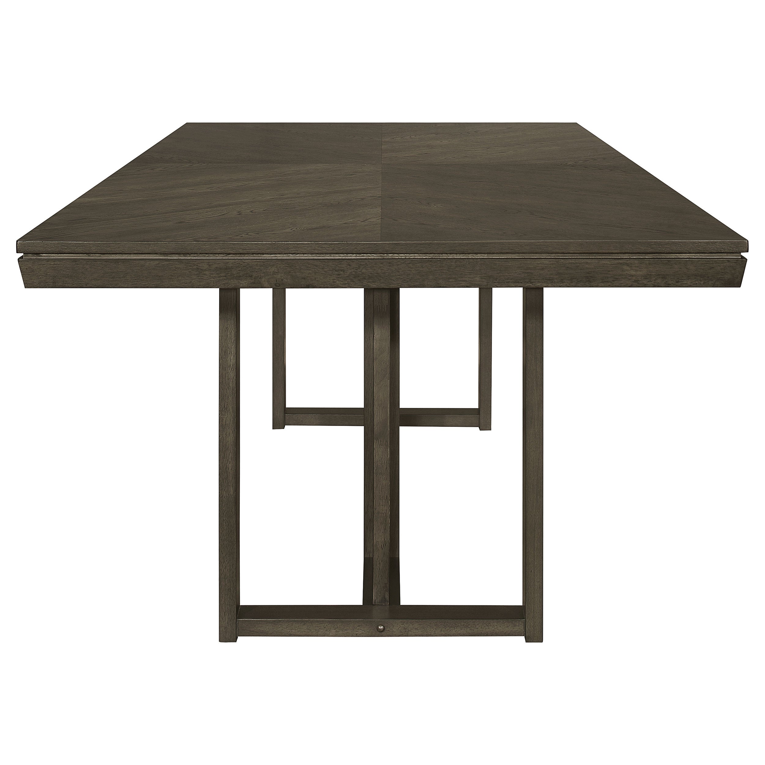 Kelly Rectangular Dining Table Dark Grey