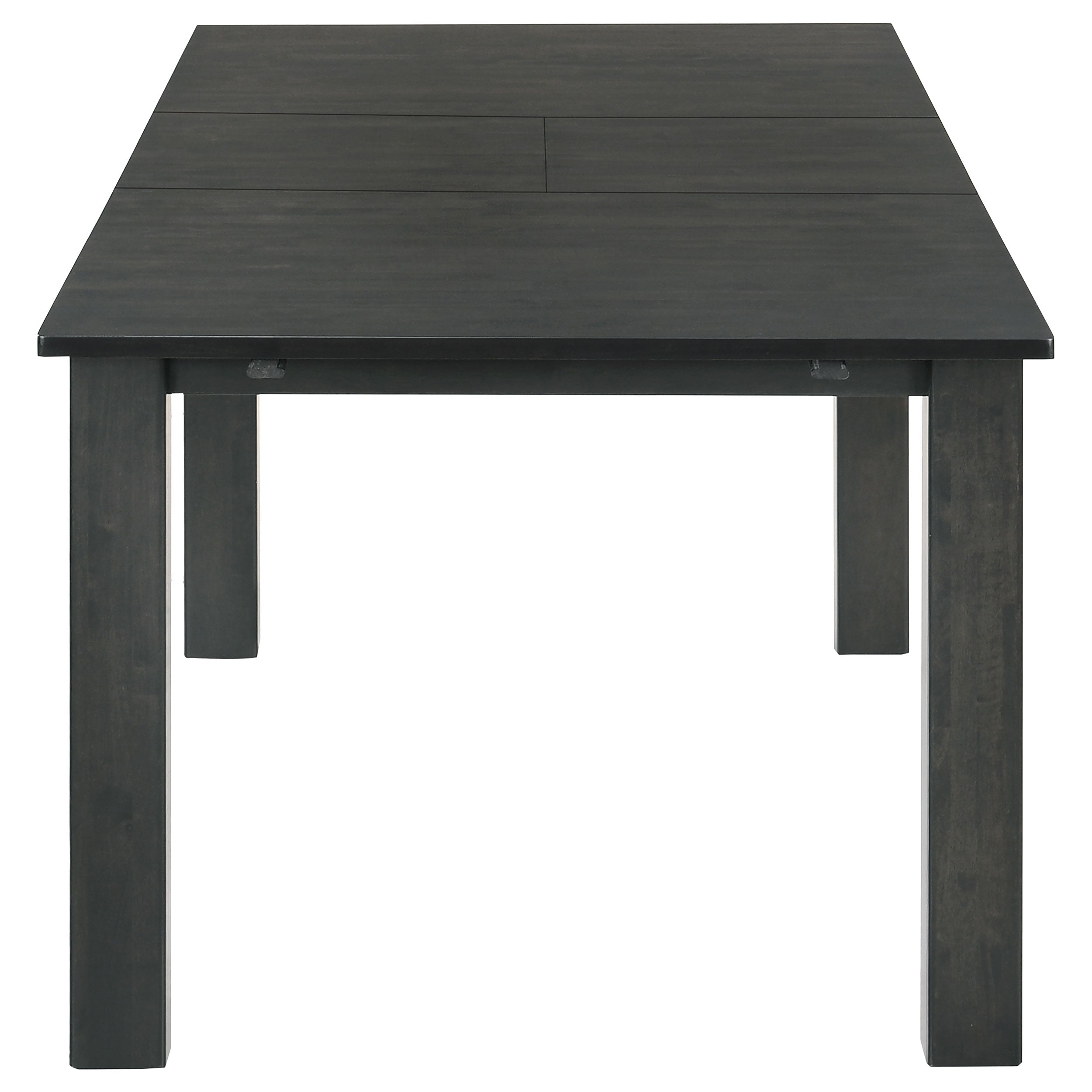 Jakob  Rectangular Dining Set Grey and Black