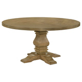 Florence  Round Dining Table Set Rustic Honey