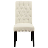 Alana Tufted Back Upholstered Side Chairs Beige (Set of 2)