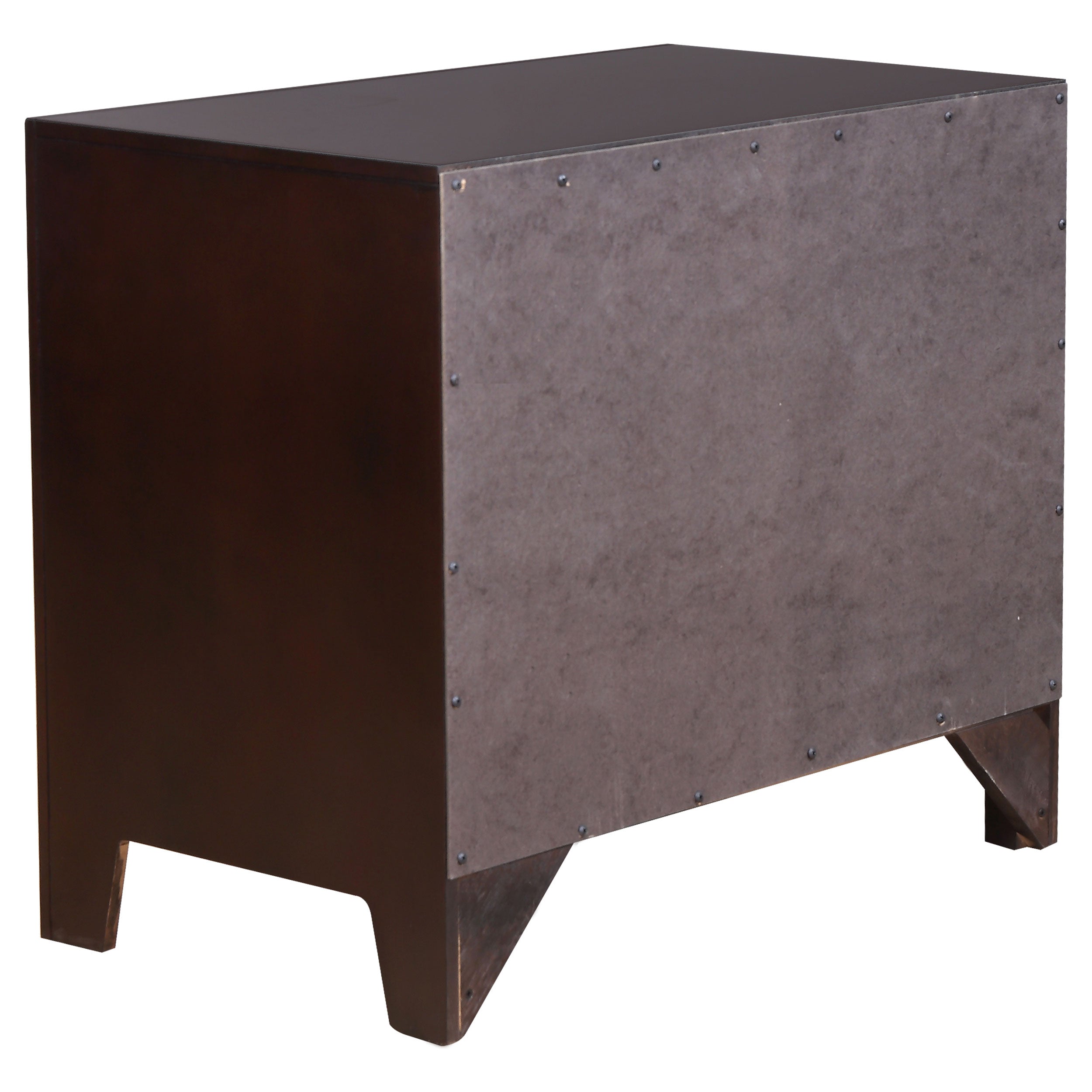 Phoenix 2-drawer Nightstand Deep Cappuccino