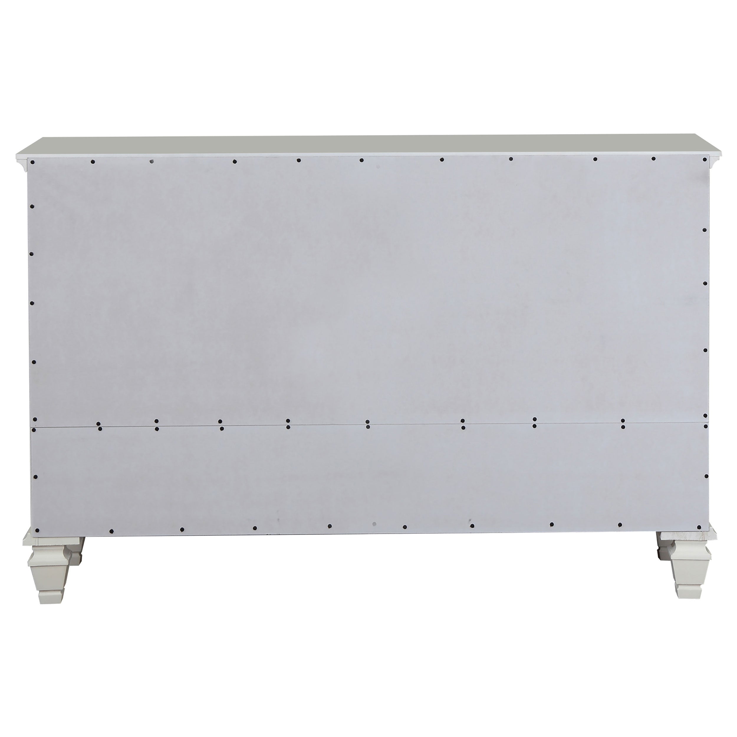 Sandy Beach 11-drawer Rectangular Dresser Cream White