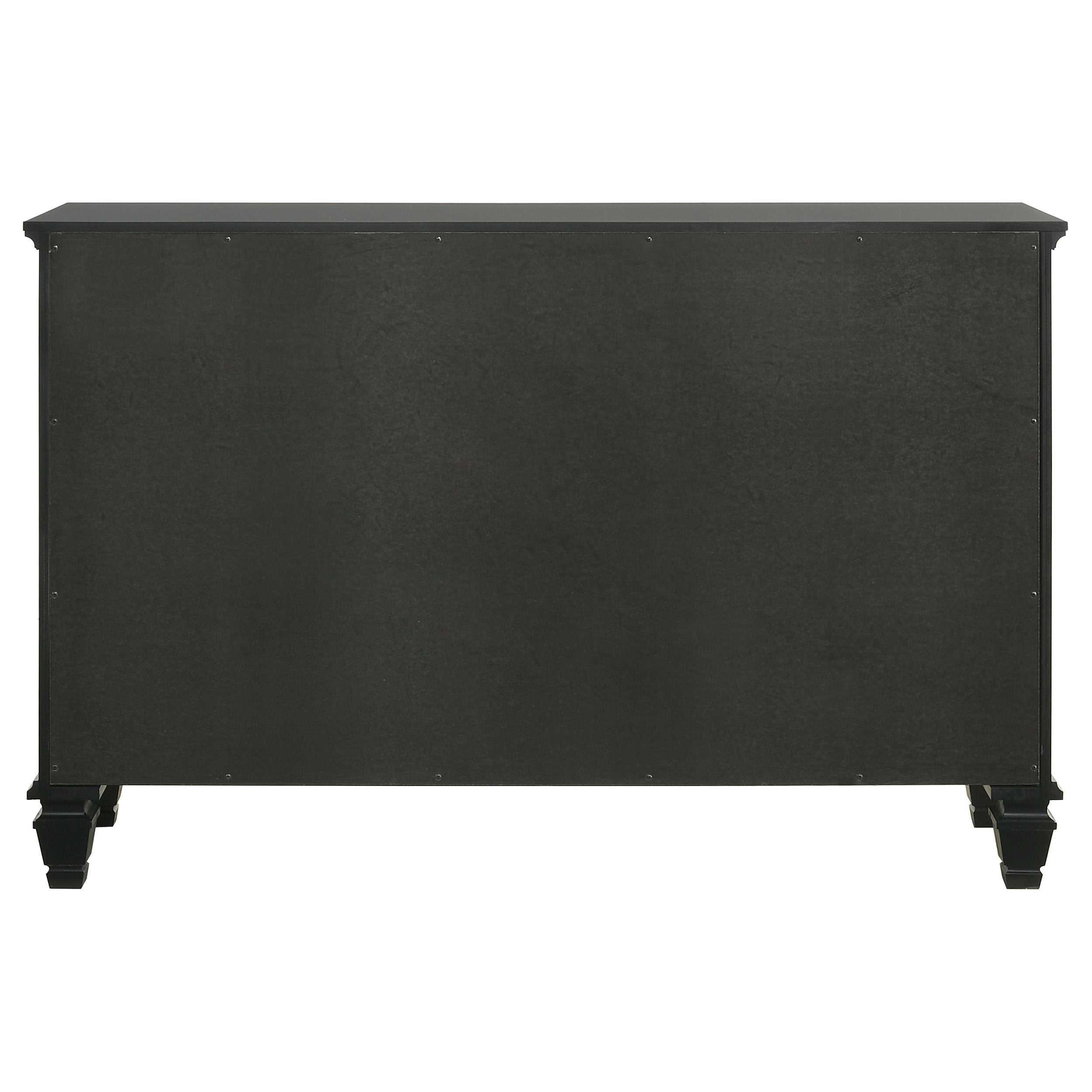 Sandy Beach 11-drawer Dresser Black