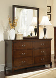 Tatiana 6-drawer Dresser Warm Brown