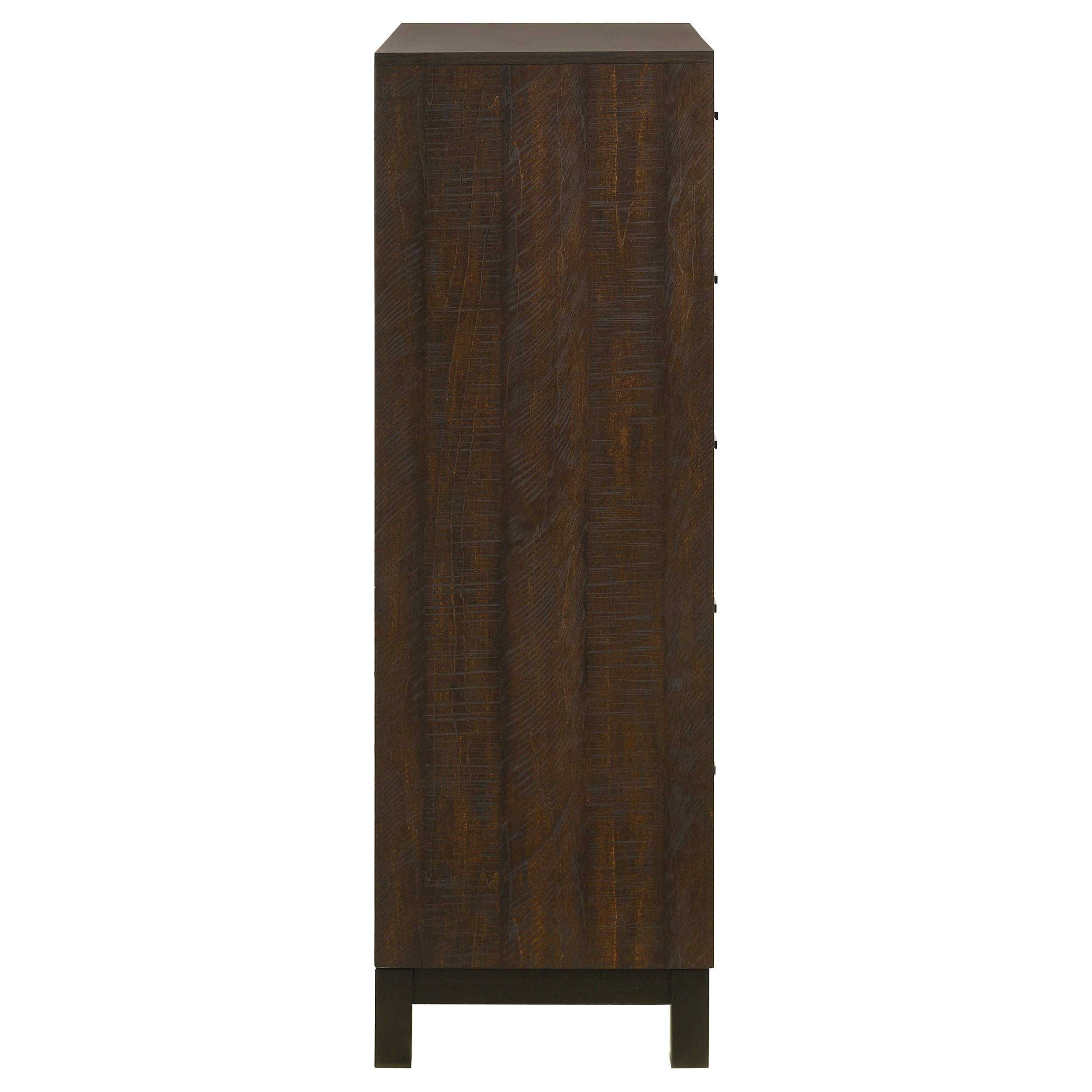 Edmonton 5-drawer Chest Rustic Tobacco