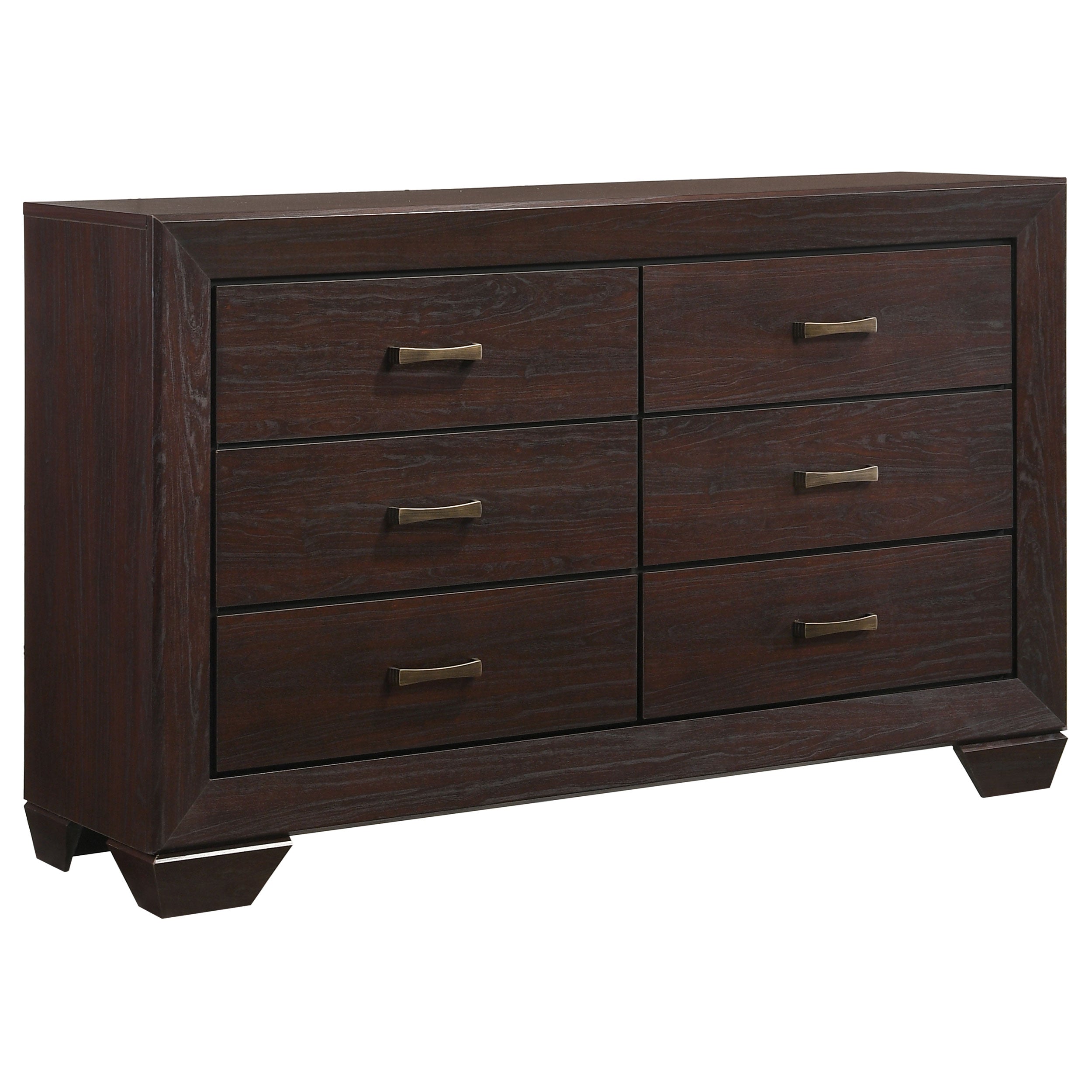 Kauffman Storage Bedroom Set with High Straight Headboard