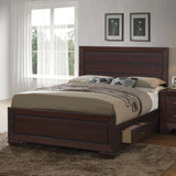 Kauffman  Storage Bed Dark Cocoa