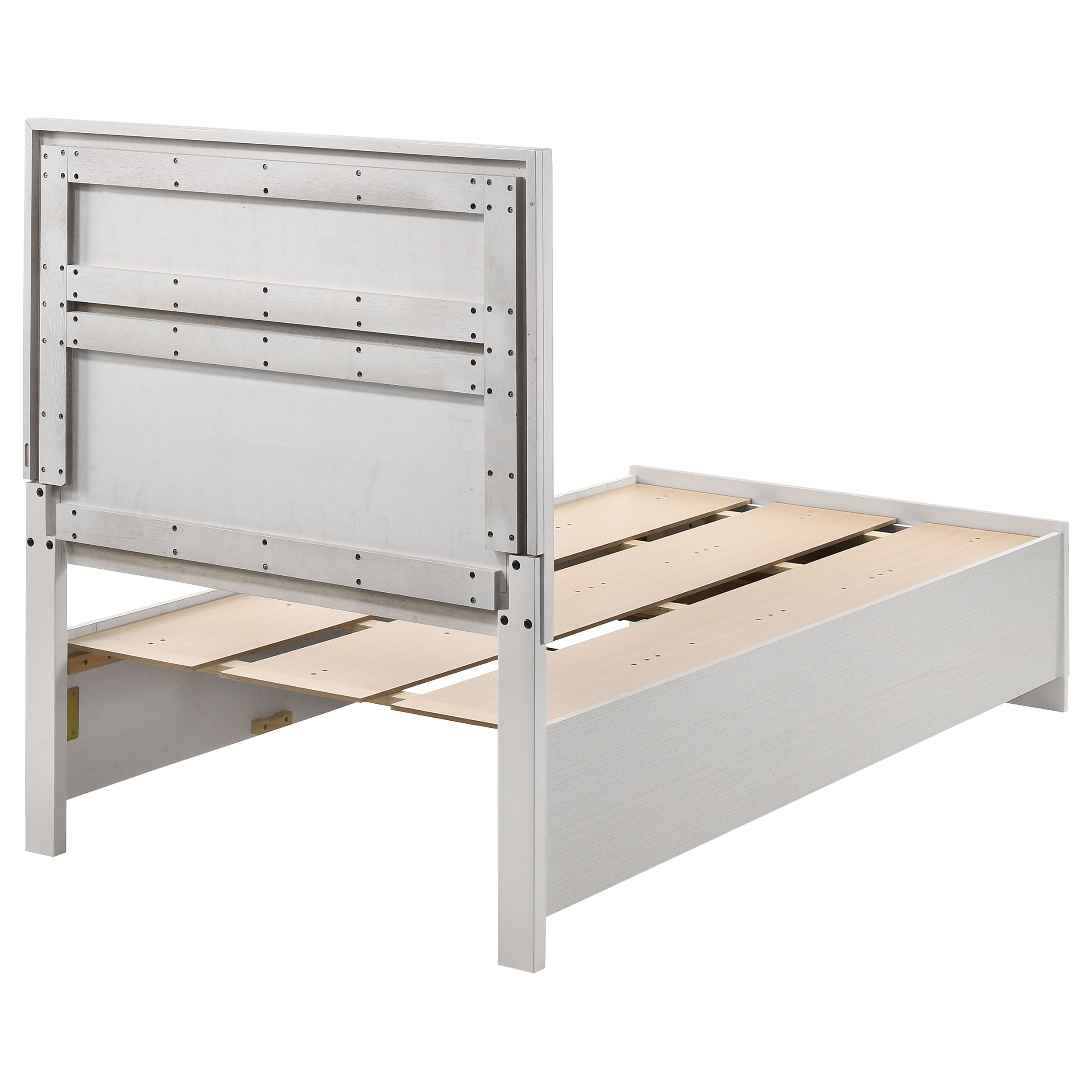 Miranda  2-drawer Storage Bed White