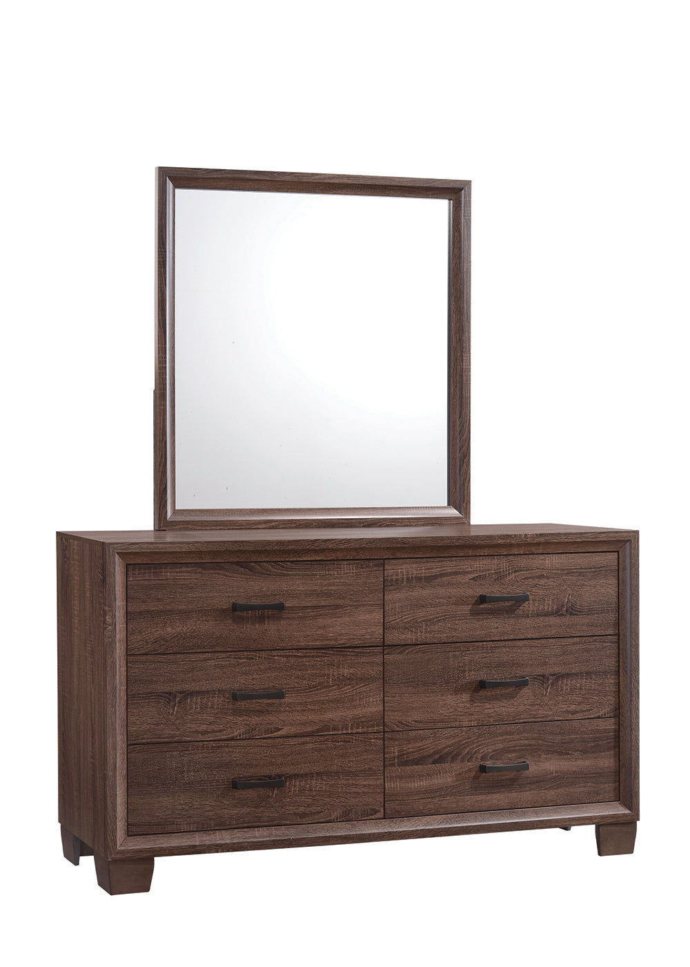 Brandon Bedroom Set Medium Warm Brown