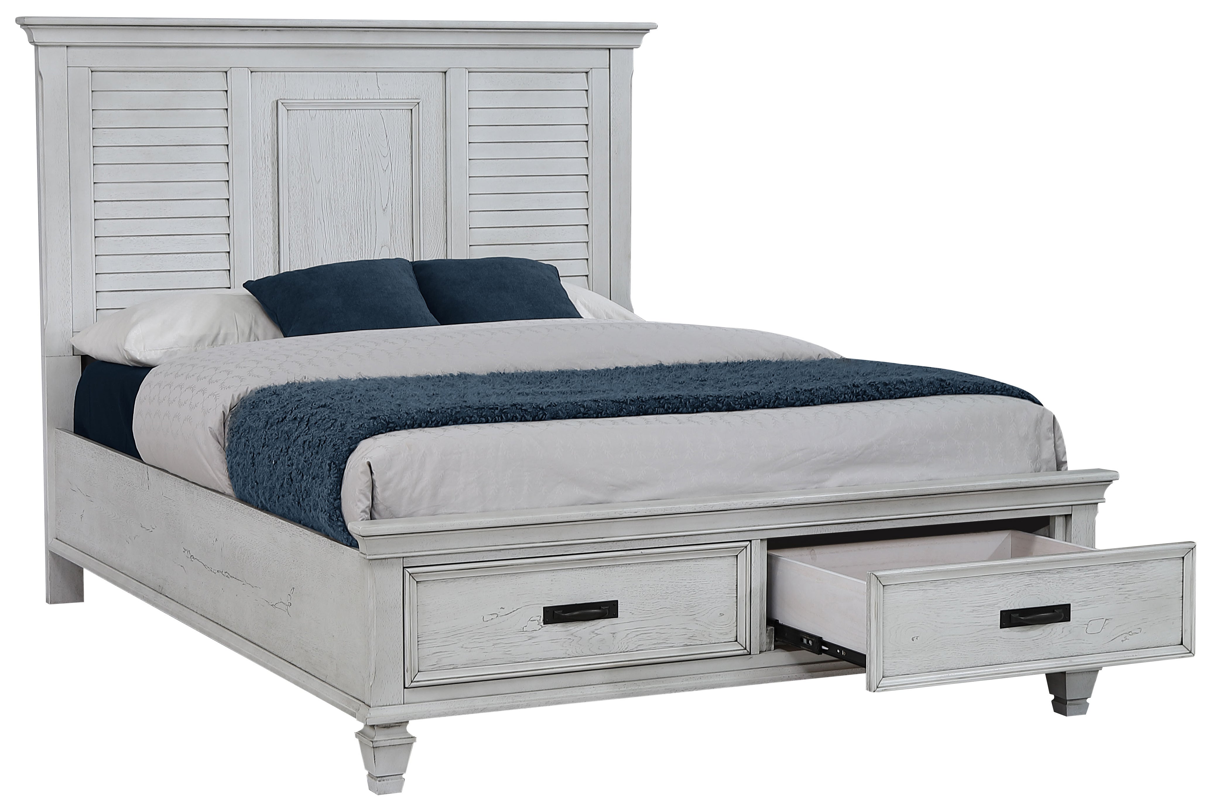 Franco   Storage Bedroom Set Antique White