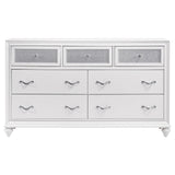 Barzini 7-drawer Dresser White