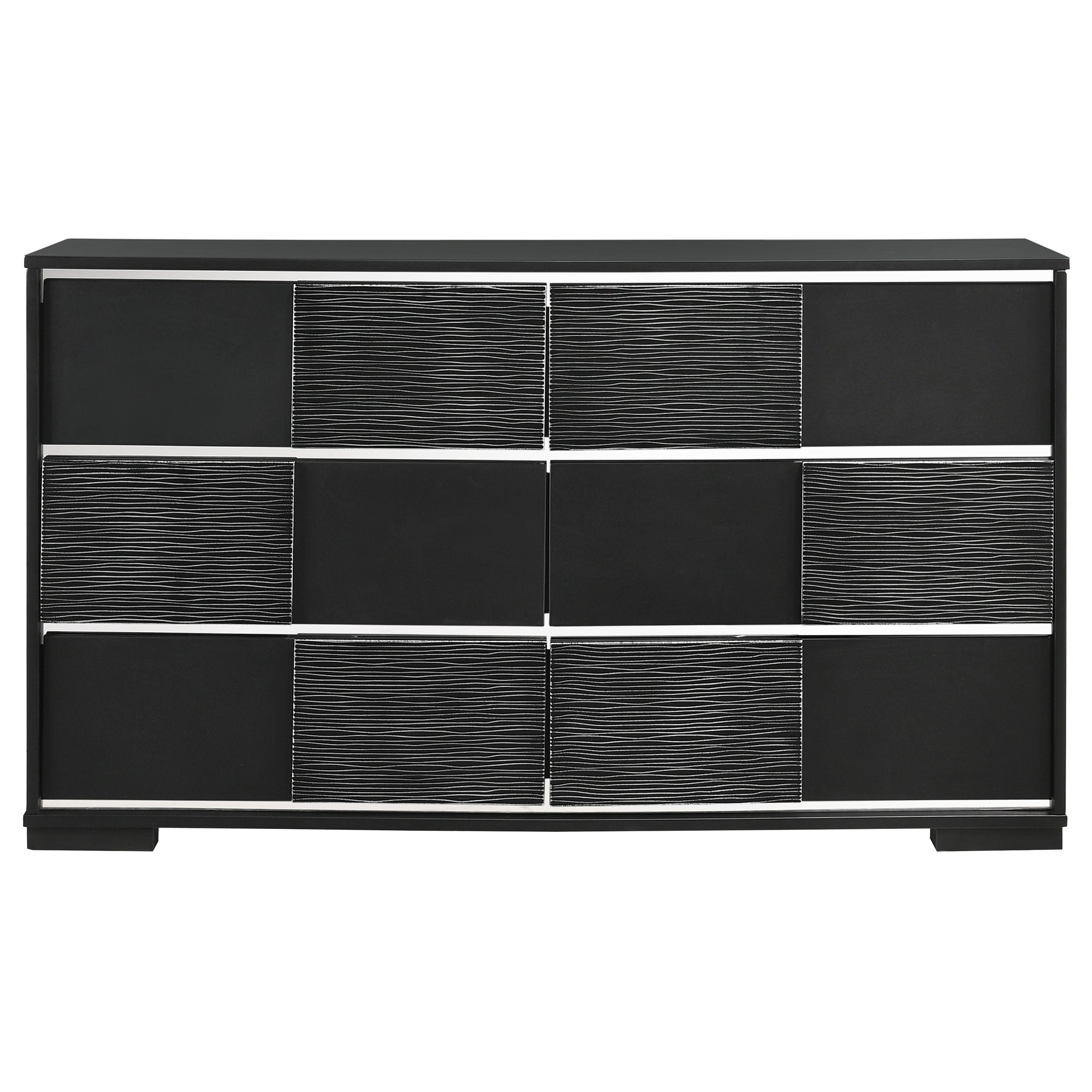 Blacktoft   Panel Bedroom Set Black