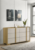 Hyland 6-drawer Dresser Natural