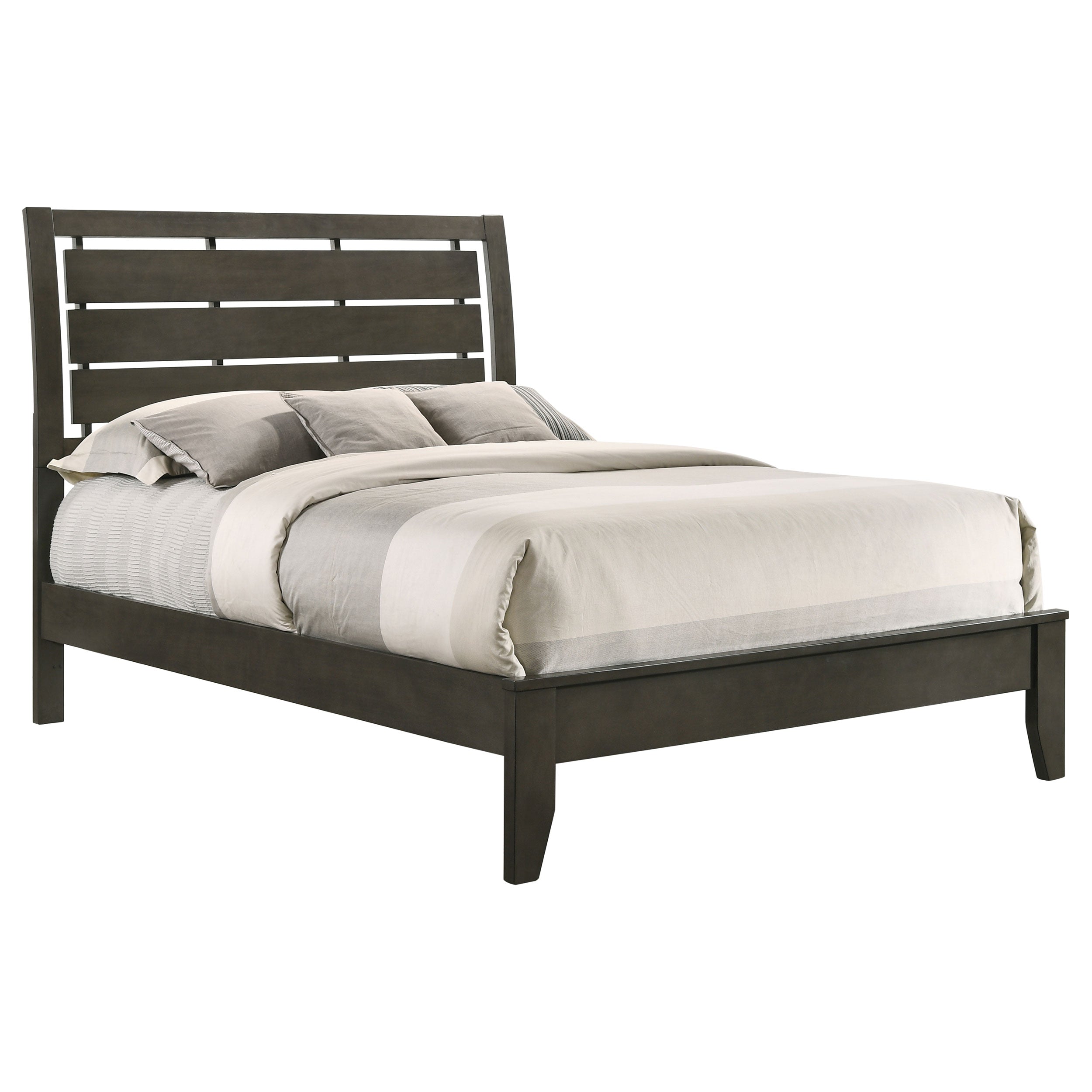 Serenity  Panel Bed Mod Grey