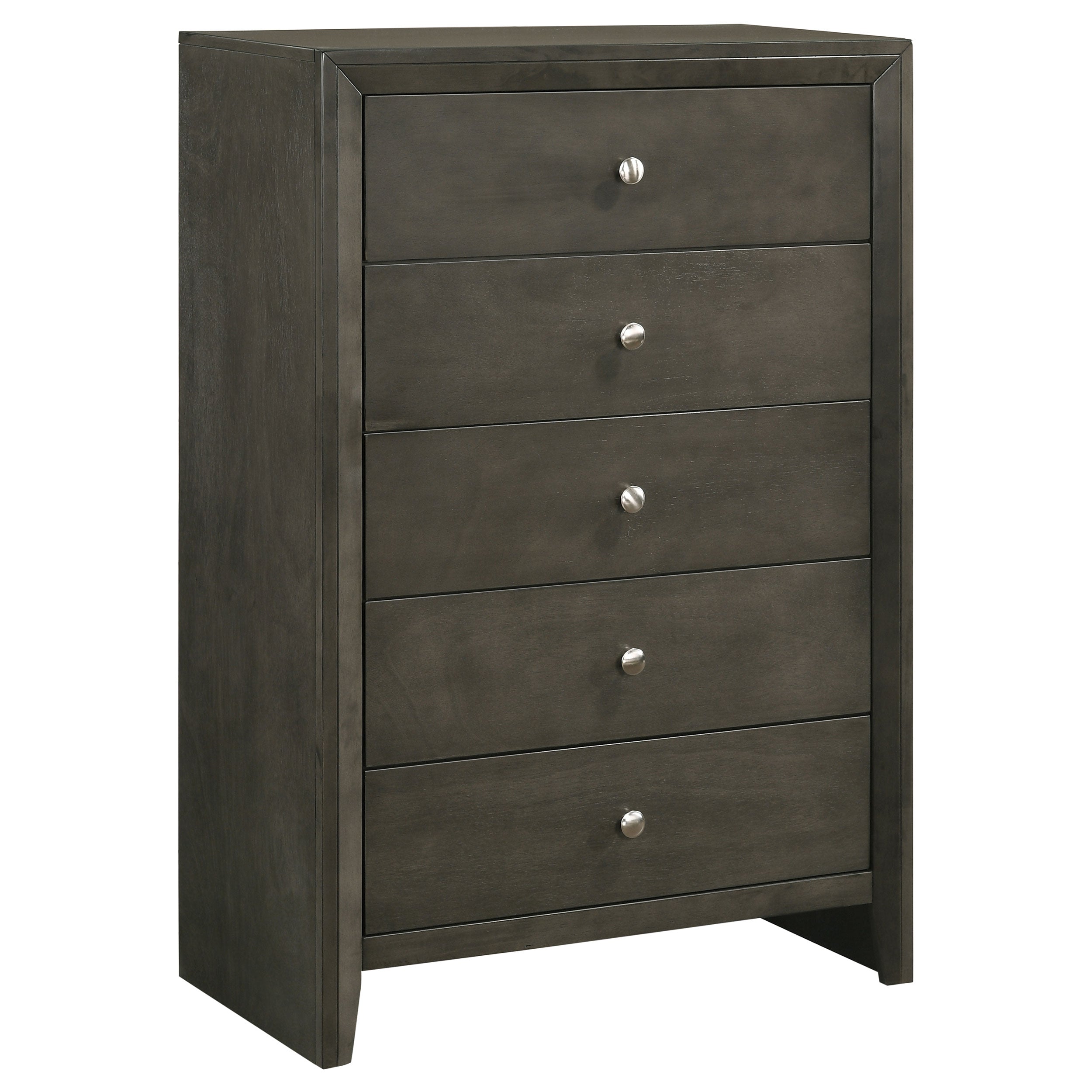 Serenity   Sleigh Bedroom Set Mod Grey