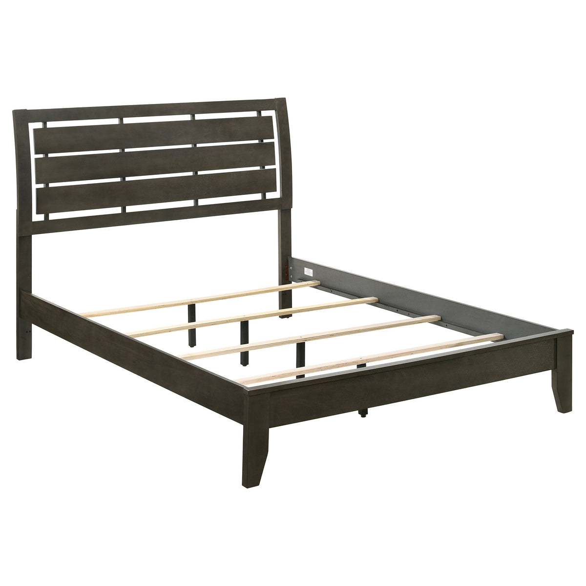 Serenity  Panel Bed Mod Grey