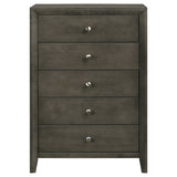 Serenity 5-drawer Chest Mod Grey