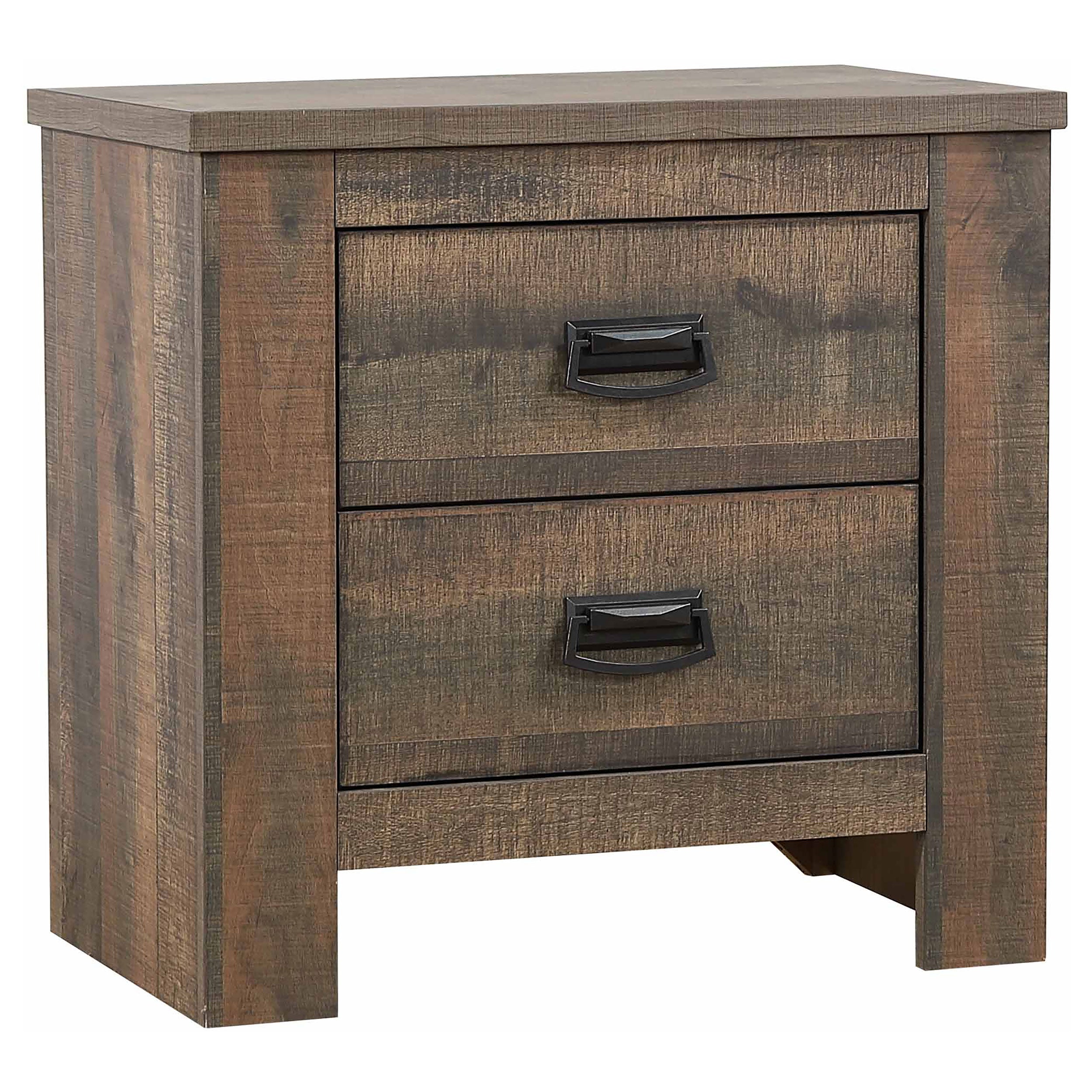 Frederick  Eastern King Bedroom Set Weathered Oak