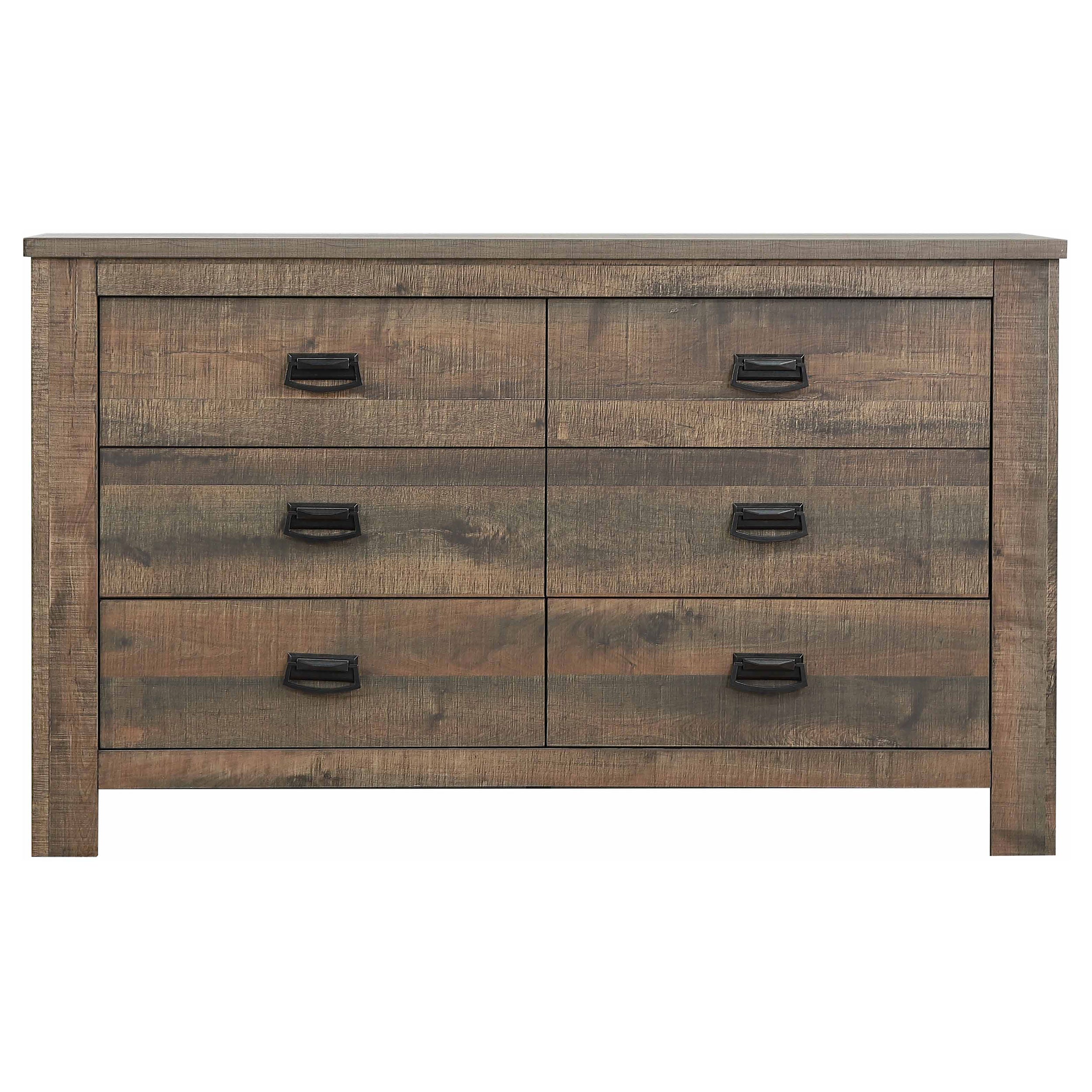 Frederick  Eastern King Bedroom Set Weathered Oak