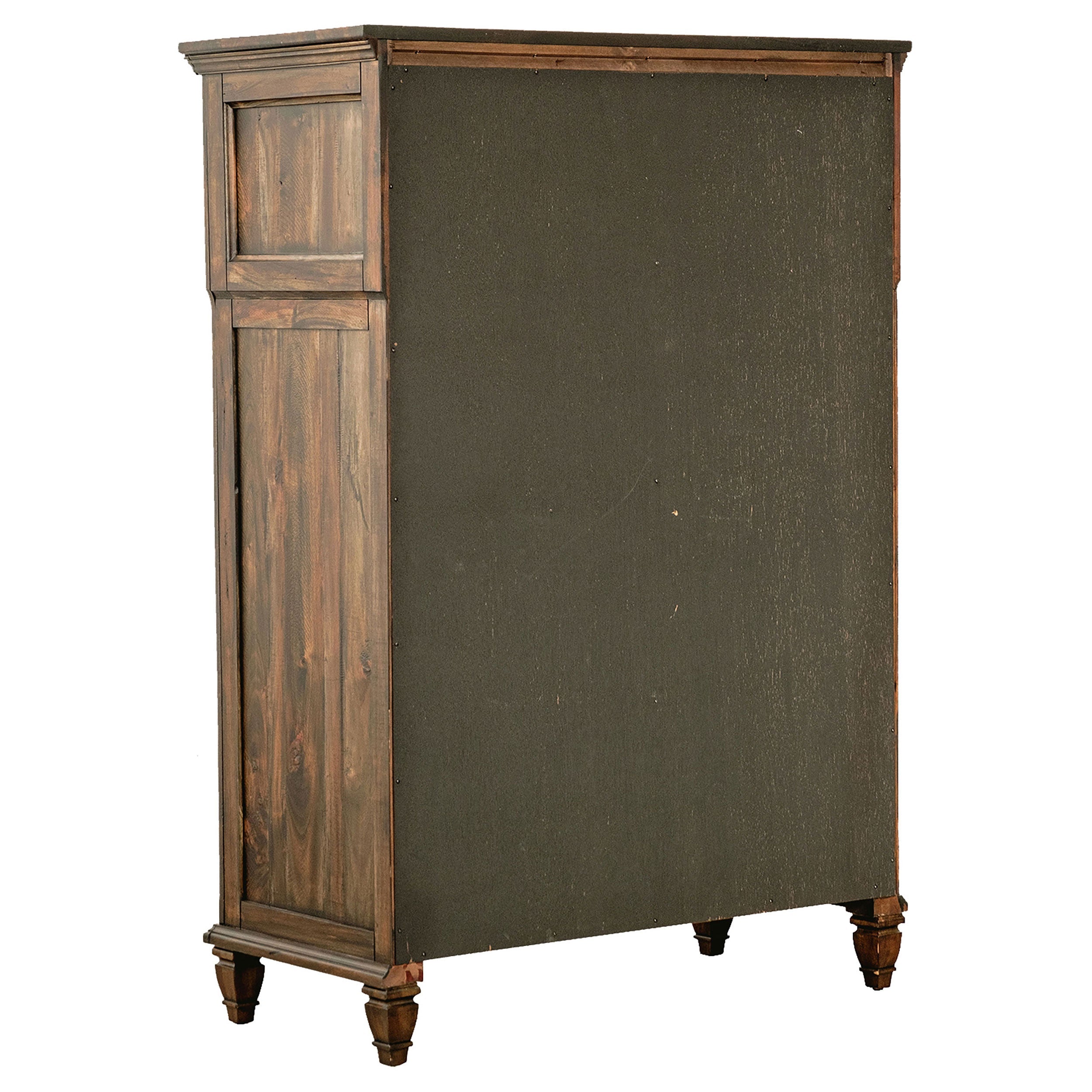 Avenue 8-drawer Chest Weathered Burnished Brown