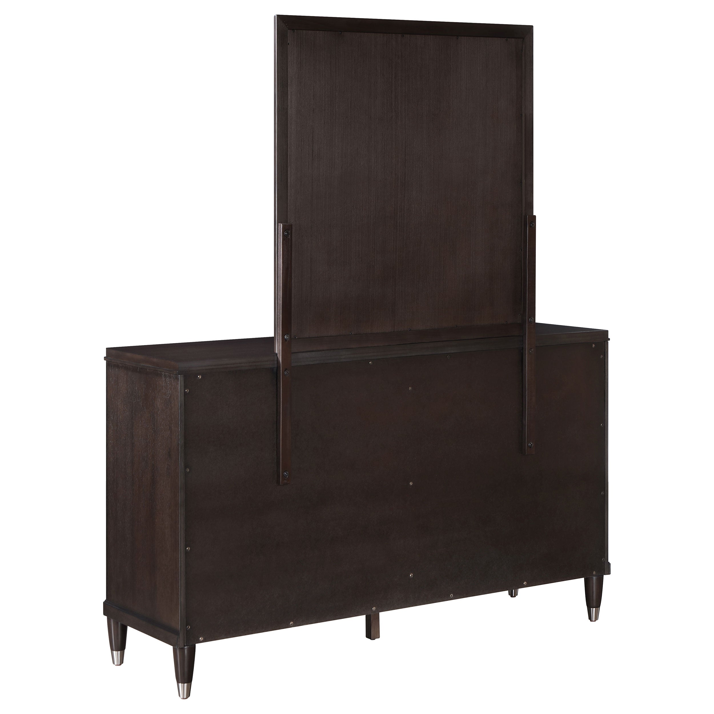 Emberlyn 6-drawer Bedroom Dresser with Mirror Brown