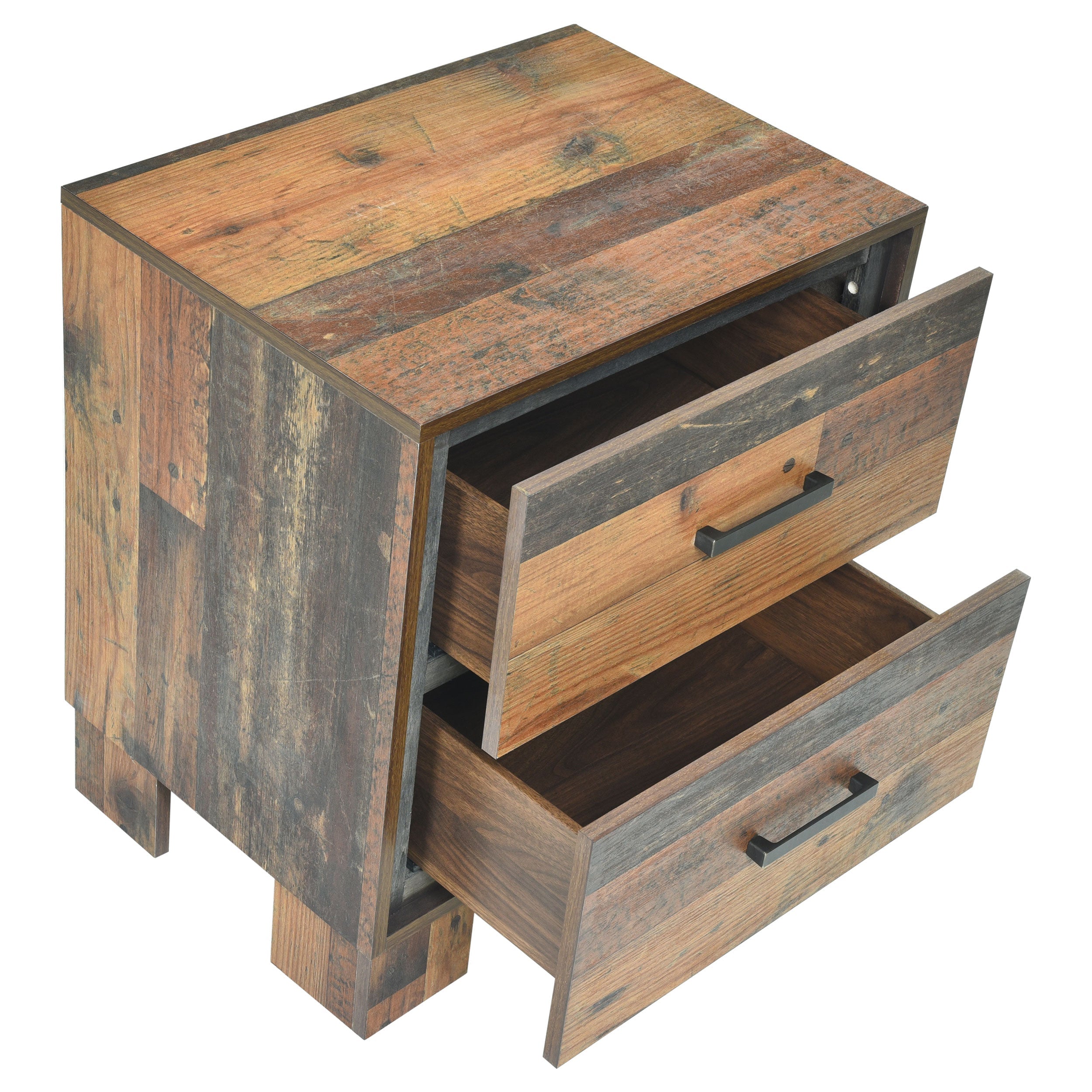 Sidney 2-drawer Nightstand Rustic Pine