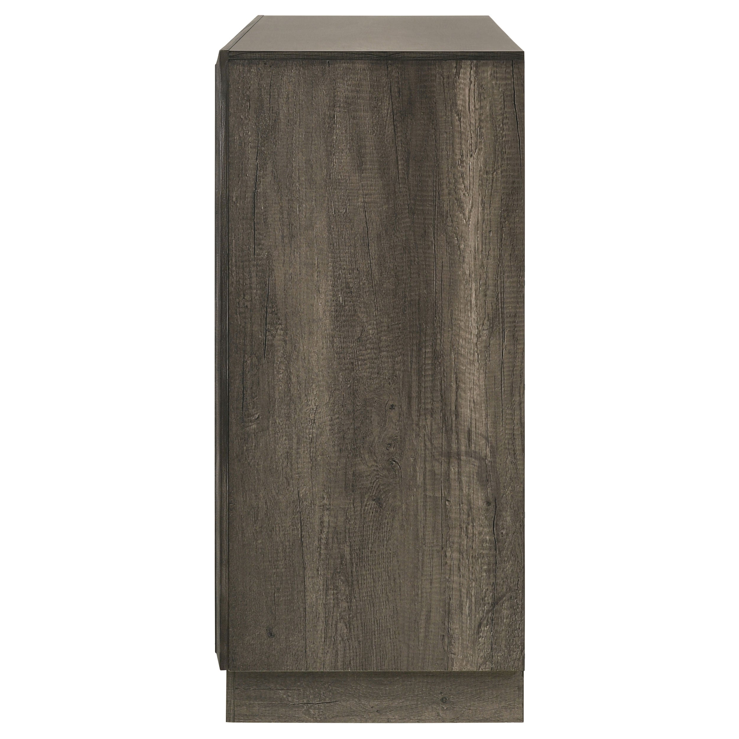 Janine 6-drawer Dresser Grey