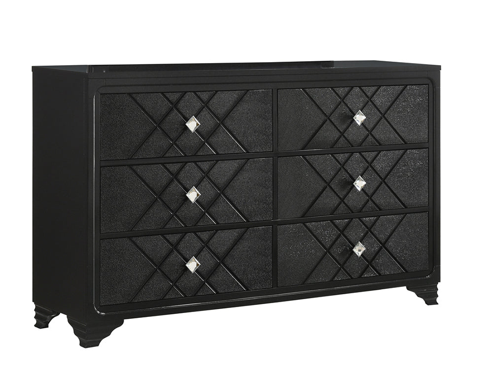 Penelope   Bedroom Set Midnight Star and Black