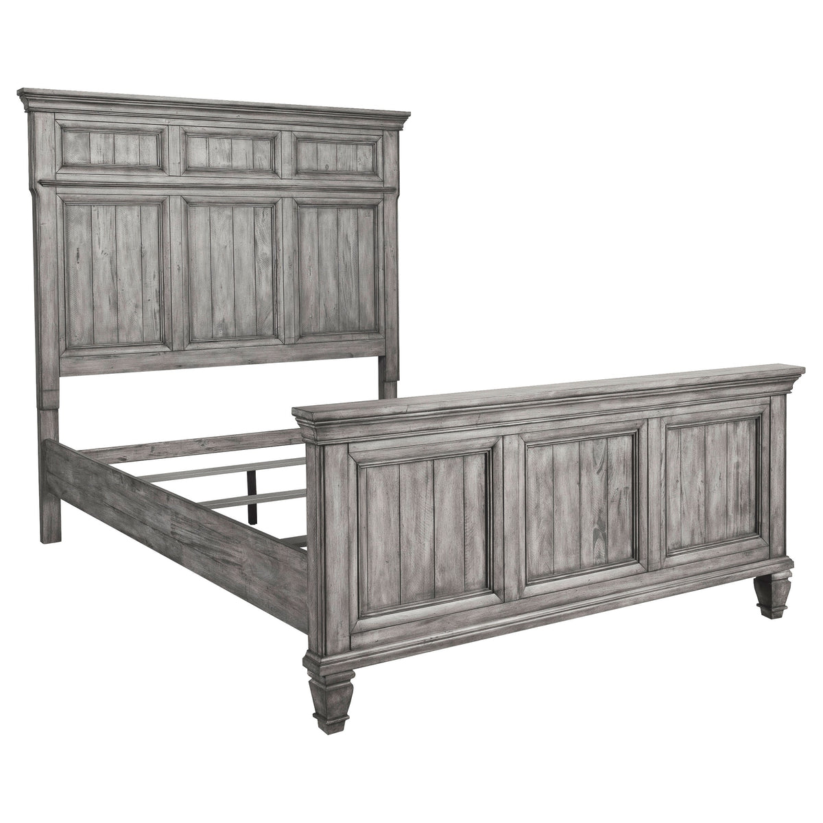 Avenue  Panel Bed Grey