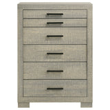 Channing 5-drawer Chest Rough Sawn Grey Oak