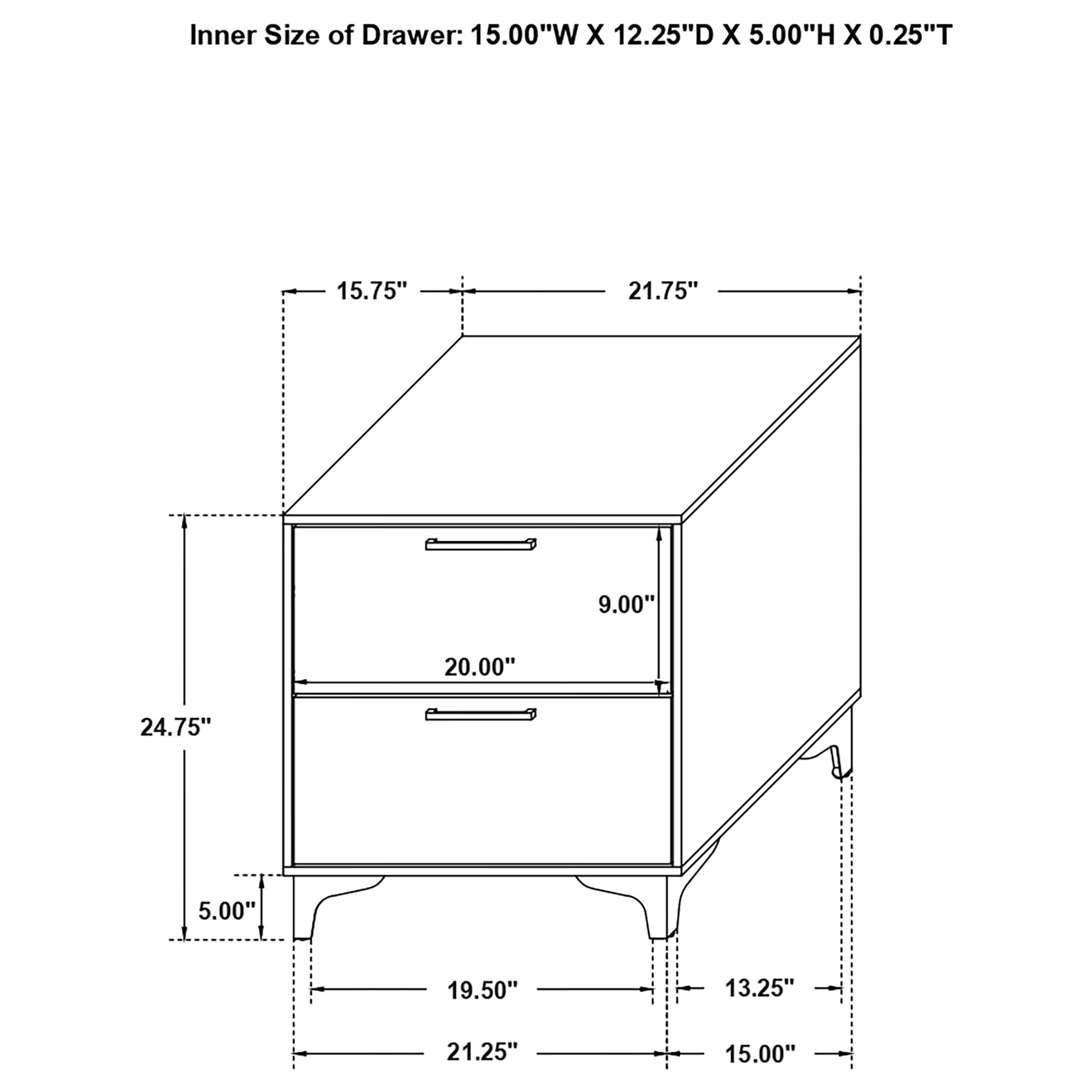 Kendall   Bedroom Set White