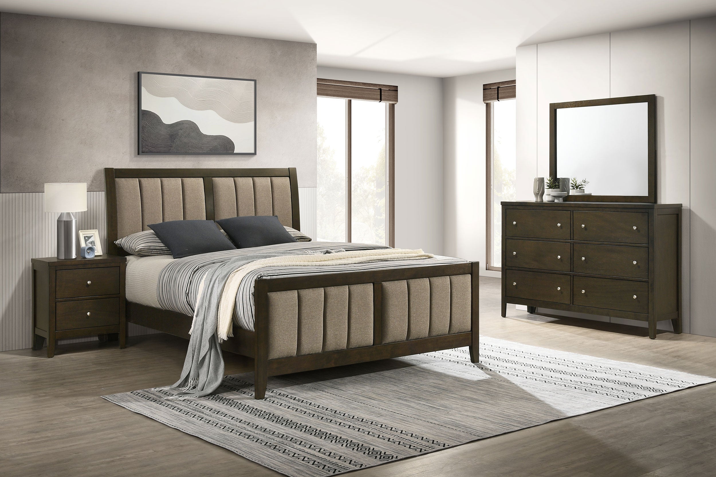 Wilkes   Bedroom Set Dark Cocoa