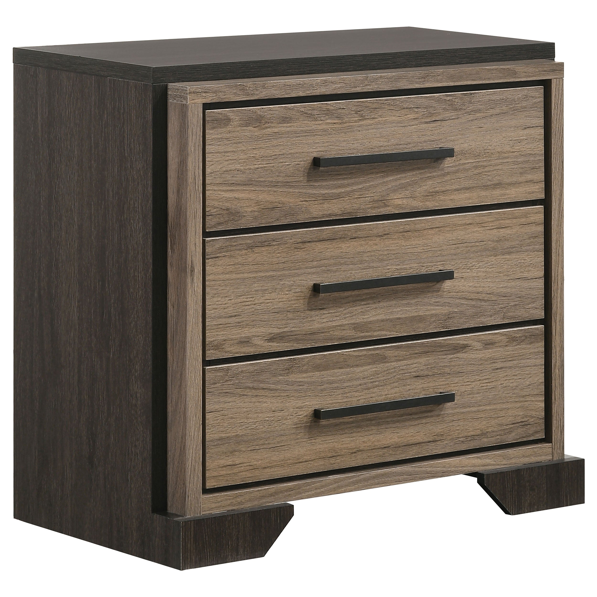 Baker   Bedroom Set Brown and Light Taupe