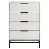 Sonora 4-drawer Bedroom Chest White