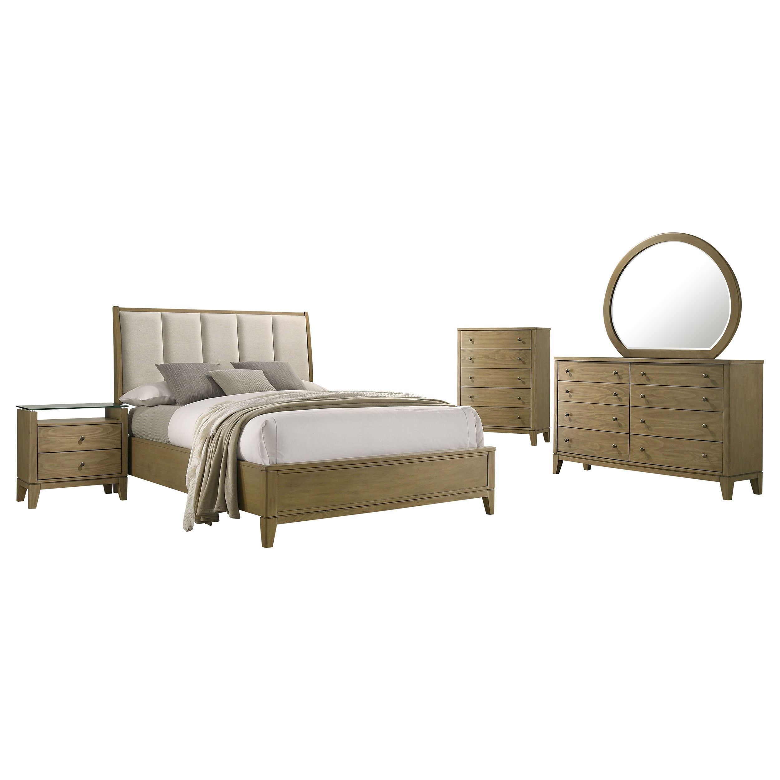 Granada   Bedroom Set Natural Pine