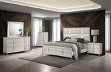 Olivia   Bedroom Set Pearl White