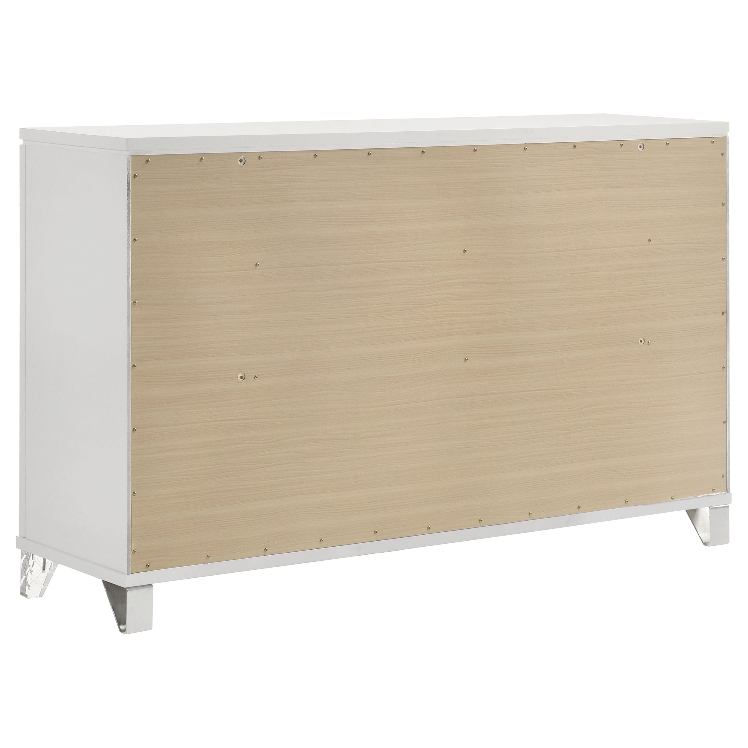 Marmore 9-drawer Dresser Cabinet White