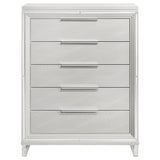 Marmore 5-drawer Bedroom Chest of Drawers White