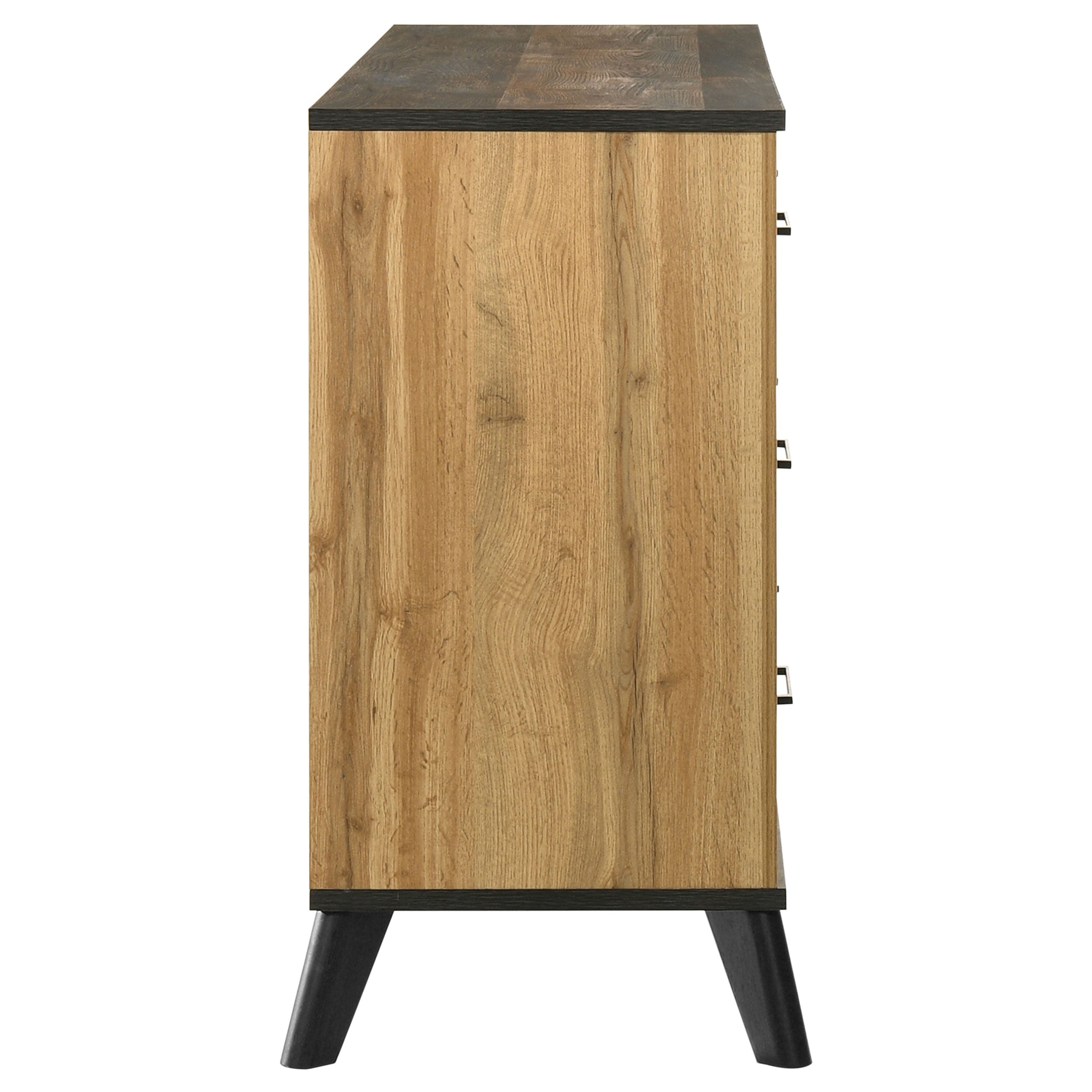 Kaywood 6-drawer Dresser Cabinet Natural Pine