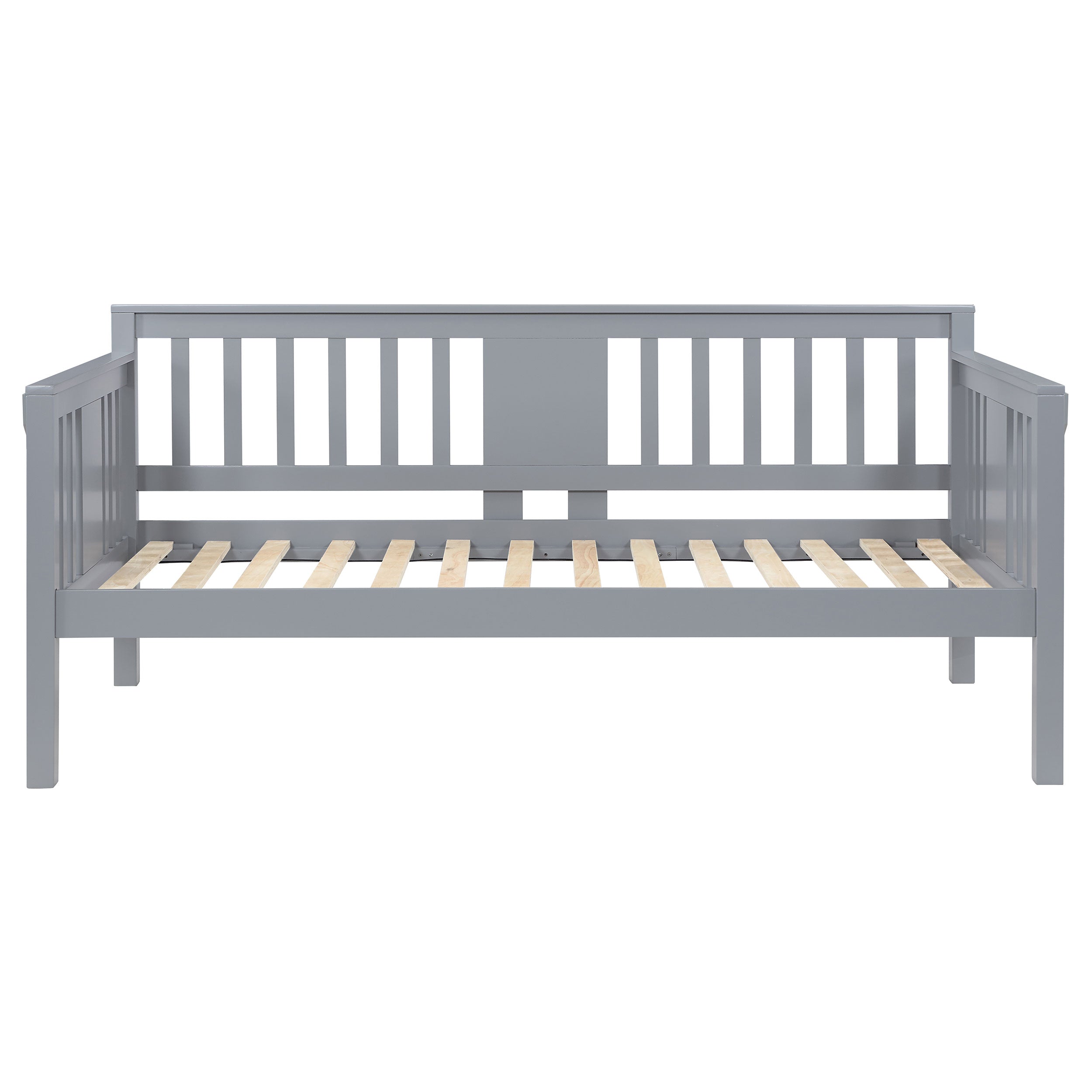 Bethany Wood Twin Daybed with Drop-down Tables White