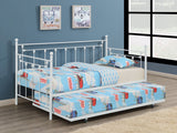 Nocus Spindle Metal Twin Daybed with Trundle