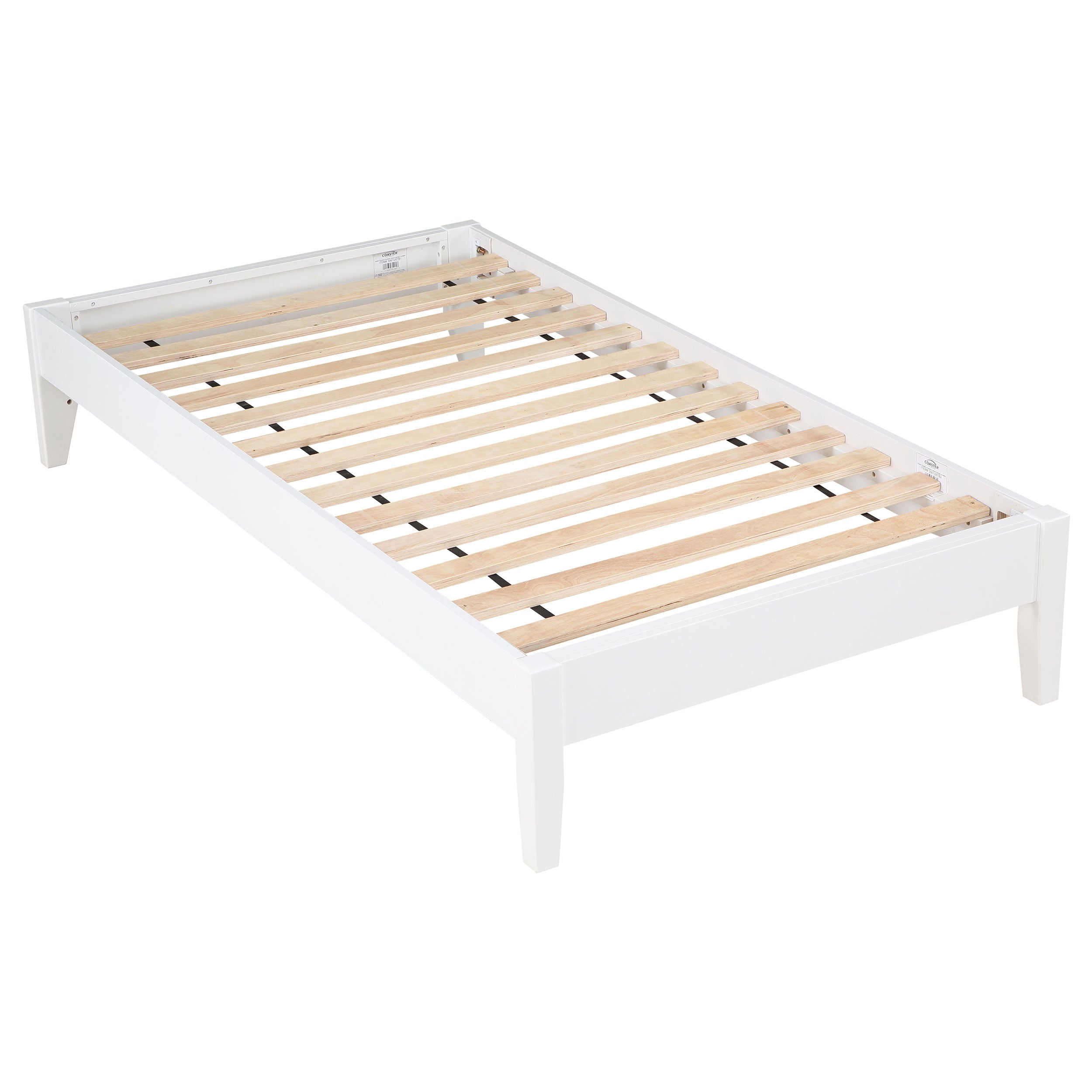 Hounslow Platform  Bed White