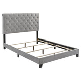 Warner  Upholstered Bed Grey