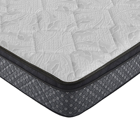 Aspen 12.5"  Mattress White and Black