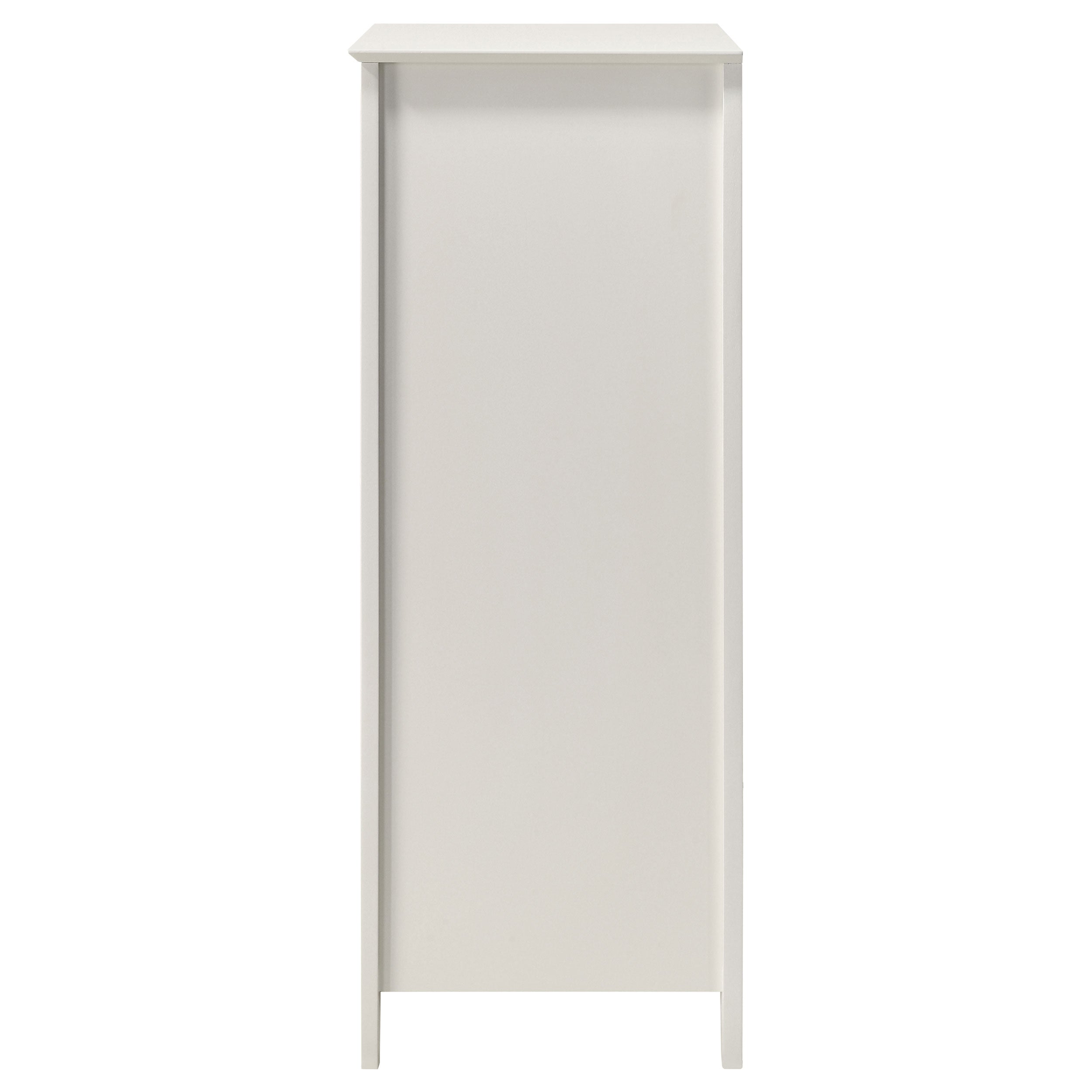 Selena 5-drawer Chest Cream White