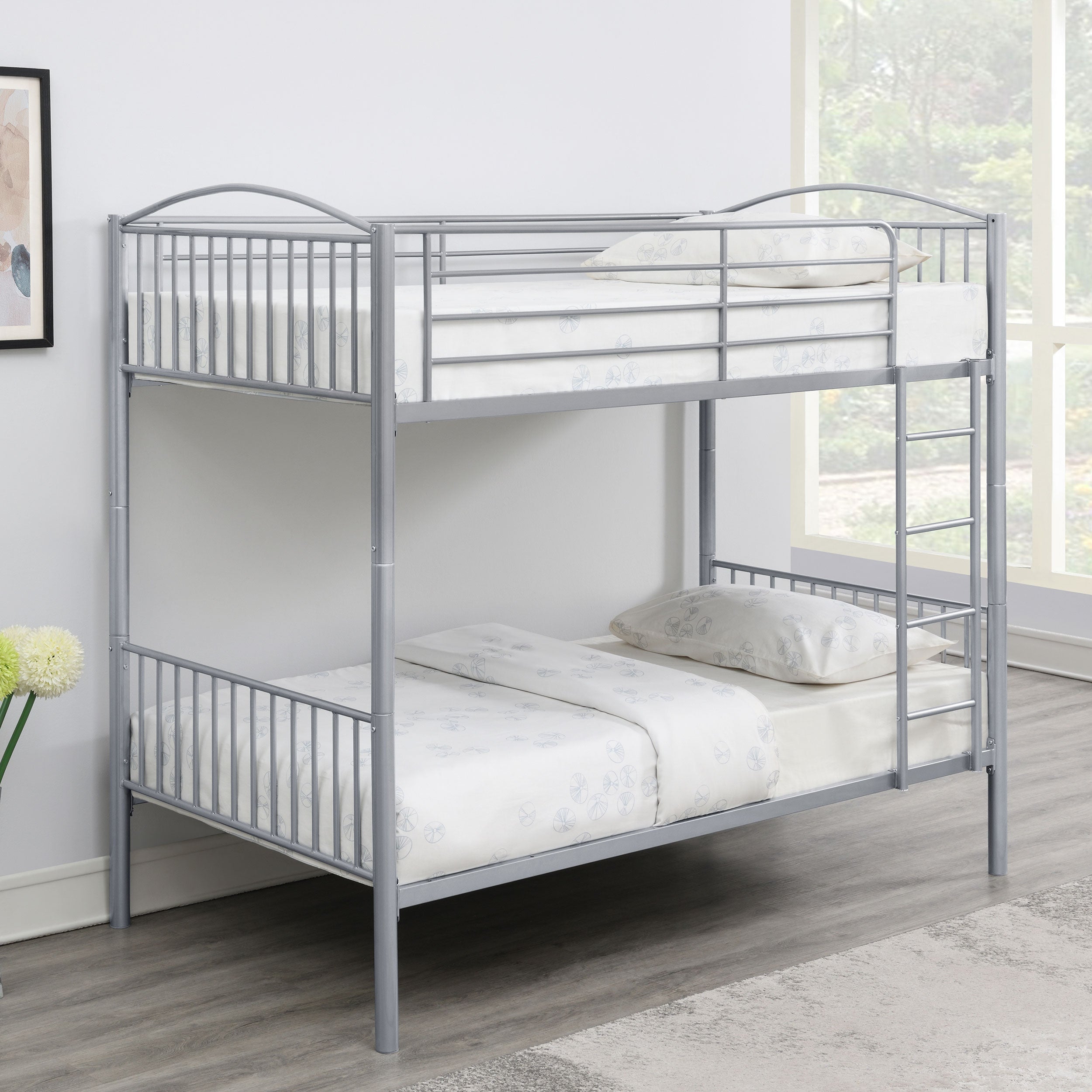 Anson Twin Over Twin Bunk Bed with Ladder