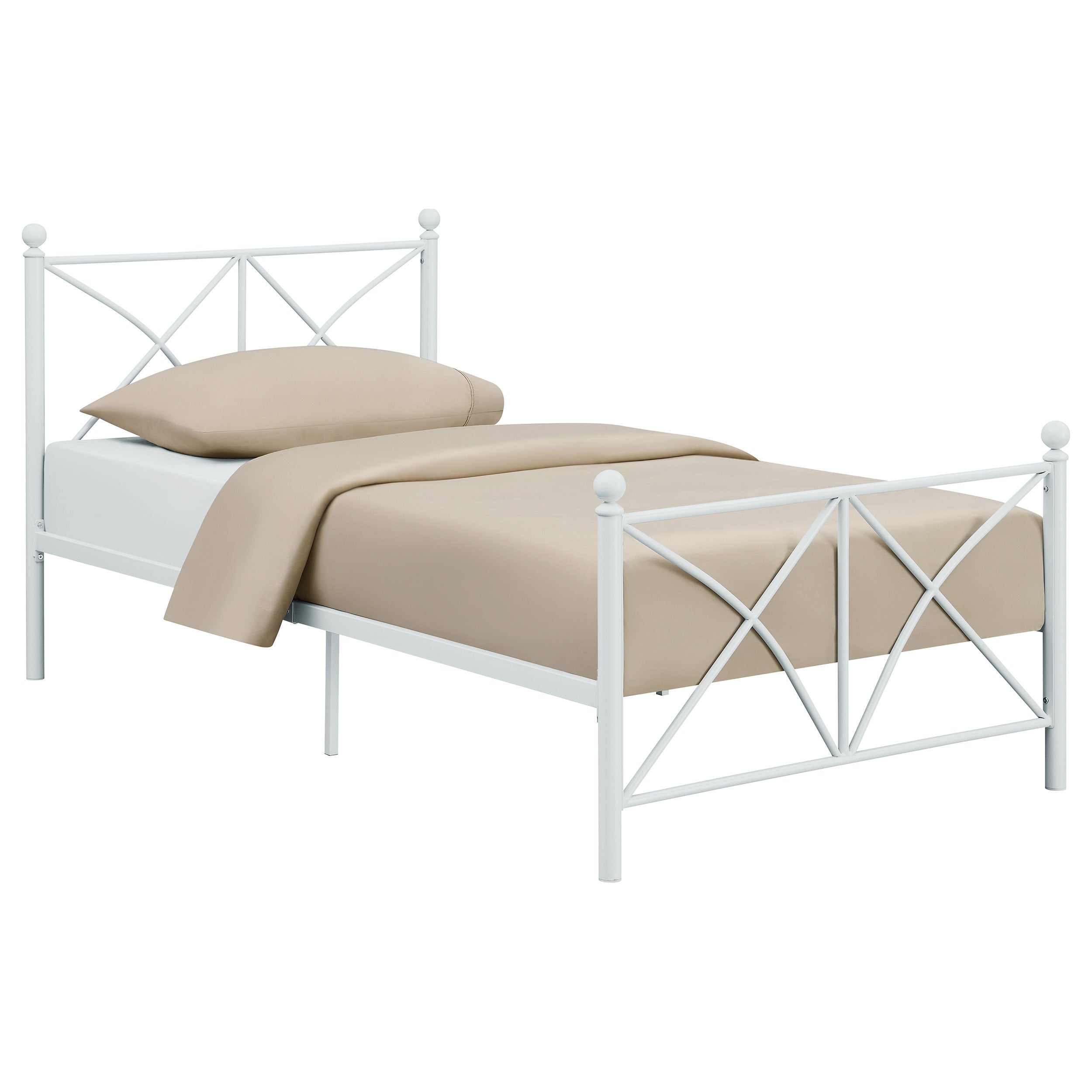 Hart  Platform Bed White